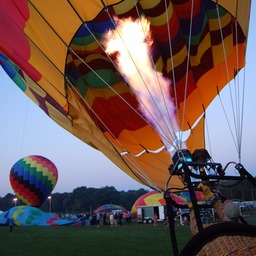 Hot air ballooning